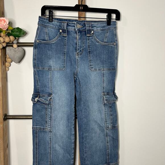 Altard State Wide Leg Blue Jeans Size 25 - Picture 2 of 7